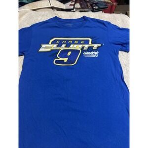 Chase Elliott #9 Hendrick Motorsports NASCAR Racing Blue T-Shirt Size Small